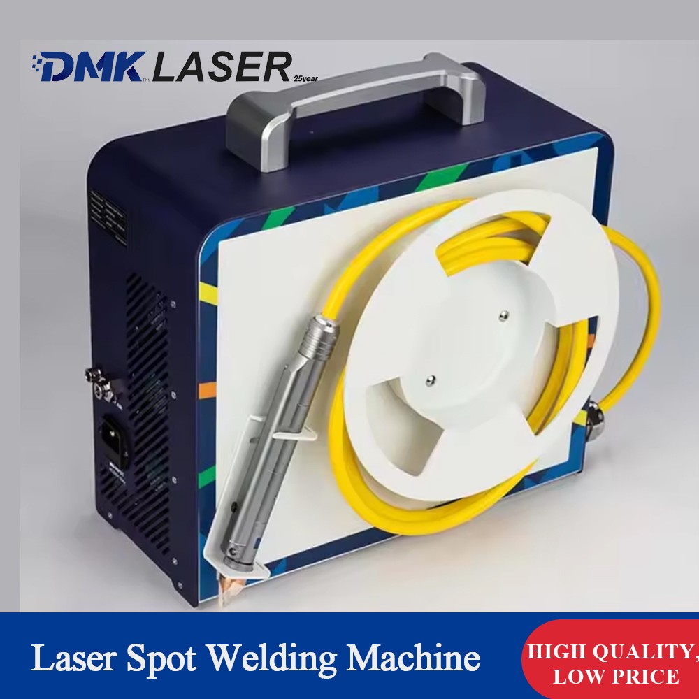 DMK Laser Spot Welding Machine Briefcase Air Cooled Pulse 300W QCW Metal Weld