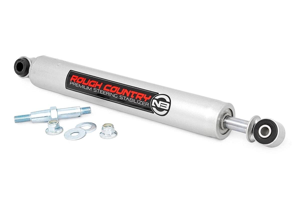 Rough Country 0-8 Inch Lift Black Shock Absorber for Super Duty Performance