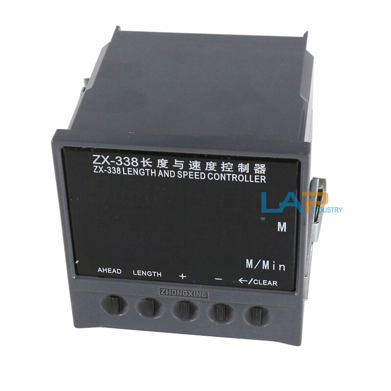 1Pcs New For Printing machine length and speed controller ZX-338 0 ~100000meters