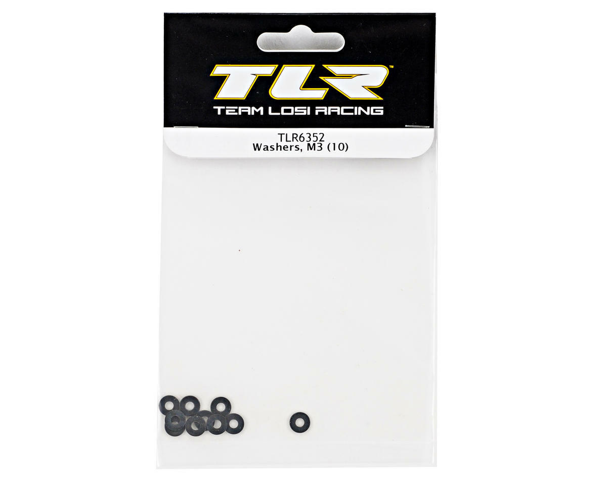 Team Losi Racing M3 Washer (10) [TLR6352]