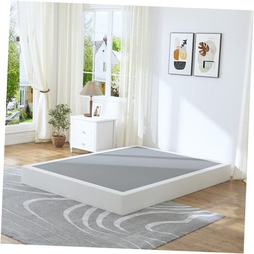 Box Spring - High Profile Box Spring for Bed, Sturdy Metal Frame Queen 7 Inch