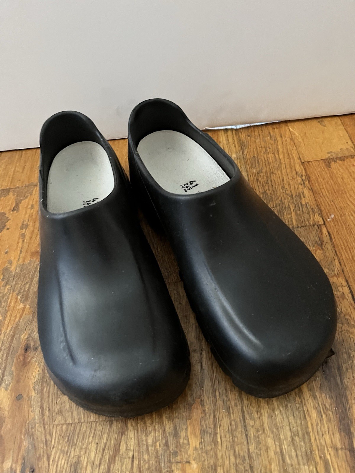 Birkenstock Professional Black Steel Toe Clogs Size 41