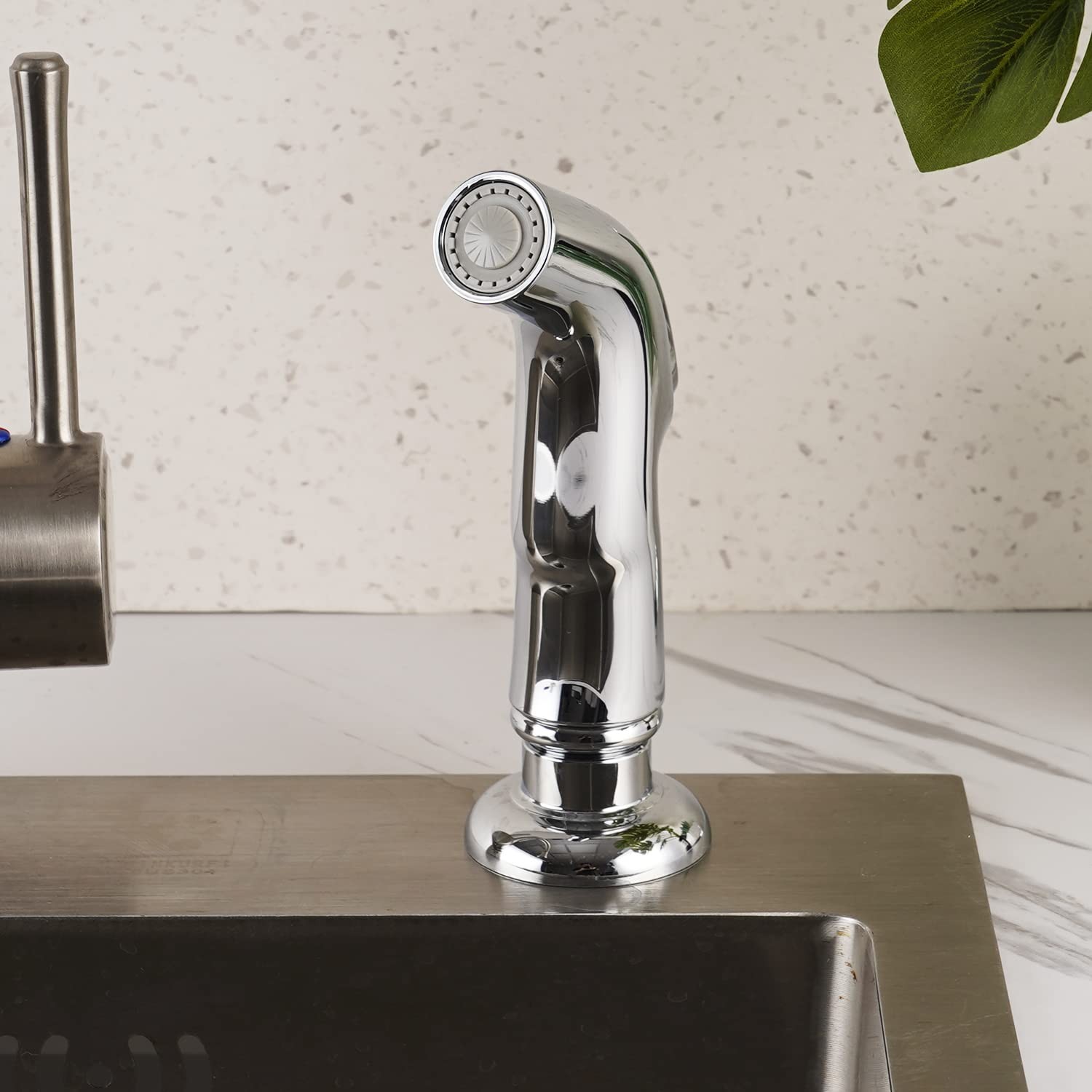 Universal Sink Sprayer Attachment for Faucet, Kitchen Side Sprayer Head Compatib