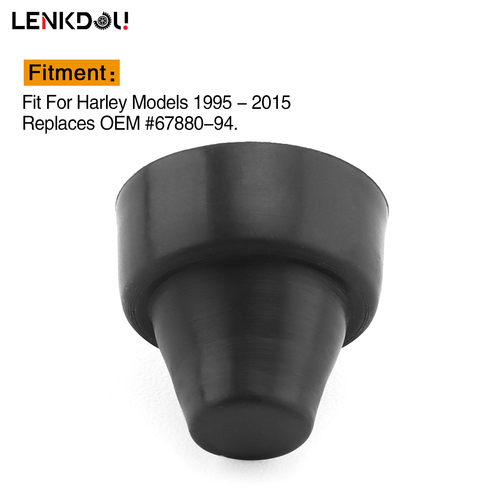 For Harley 1995-2015 1 Pack Rubber Speedometer Switch Knob Boot #67880-94
