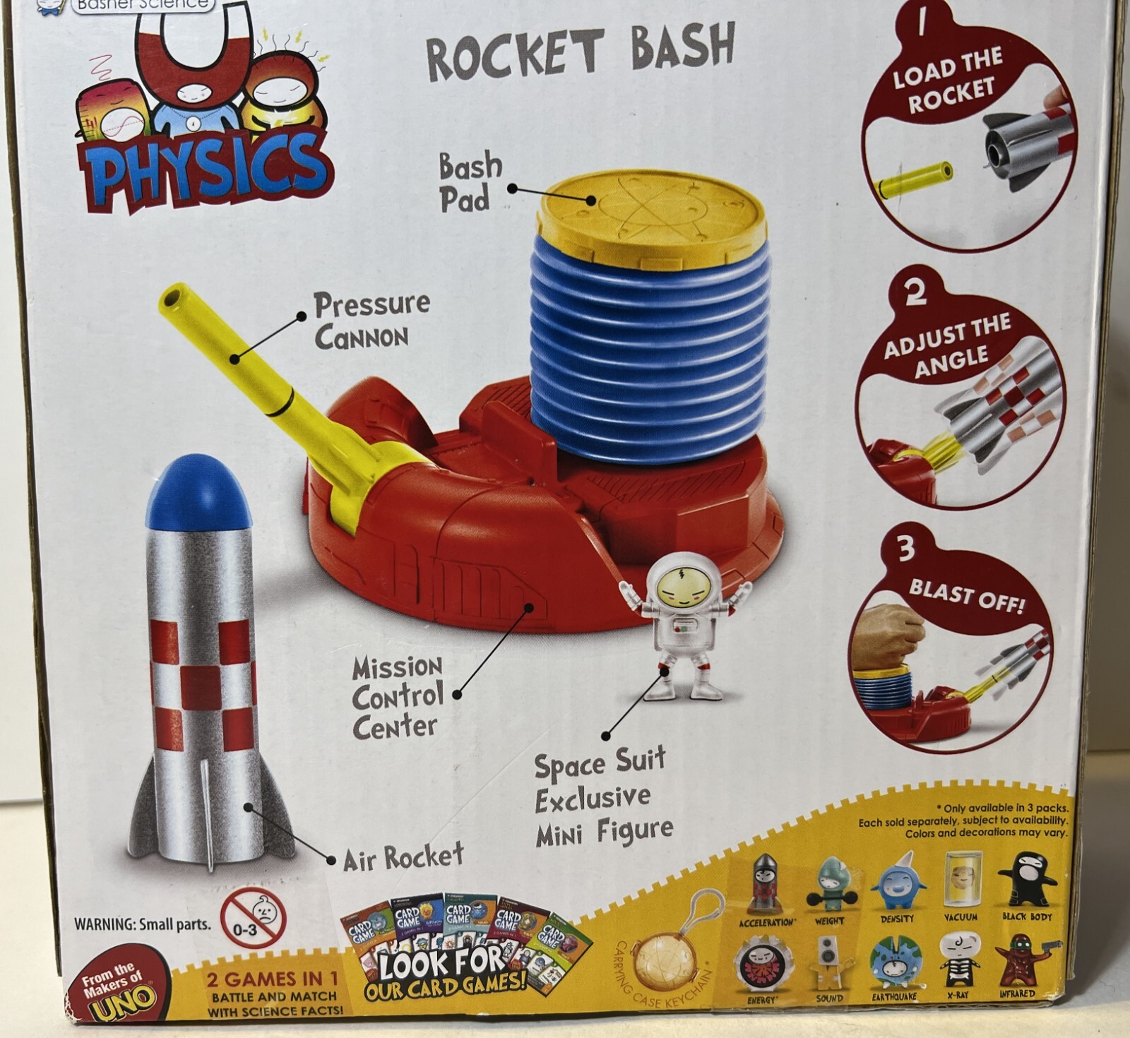BASHER SCIENCE PHYSICS ROCKET BASH PLAYSET NEW