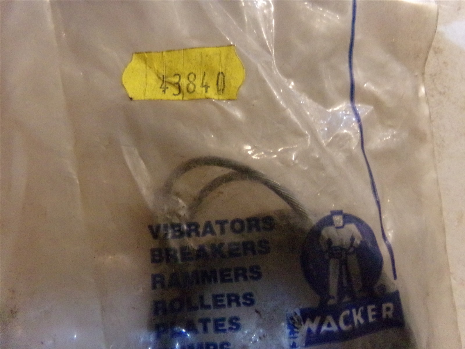 Qty=4: WACKER CABLE PART # 43840 - NEW