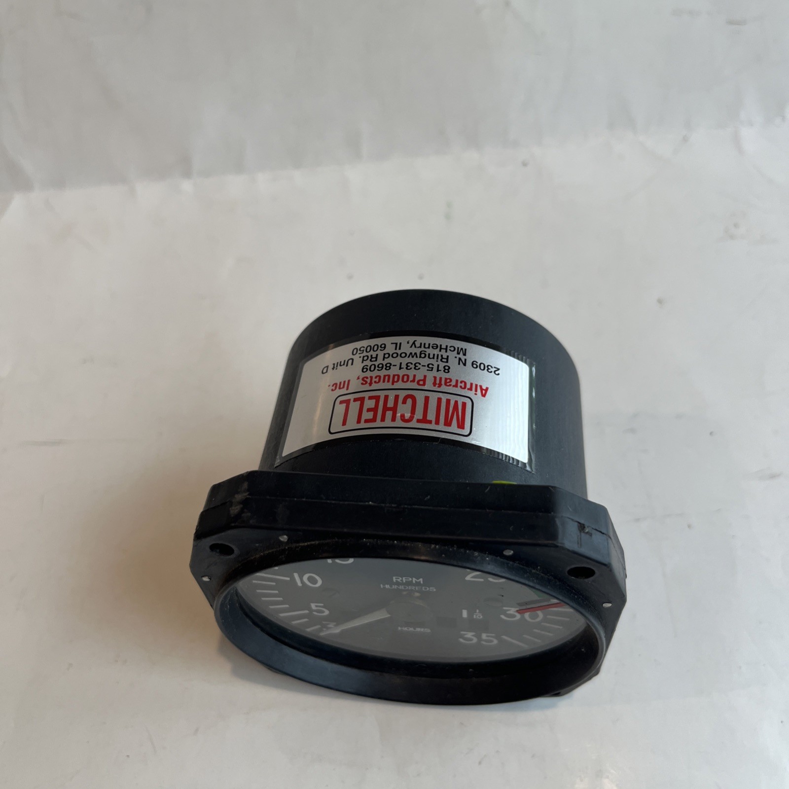 MITCHELL MECHANICAL RECORDING TACHOMETER P/N D1-112-512