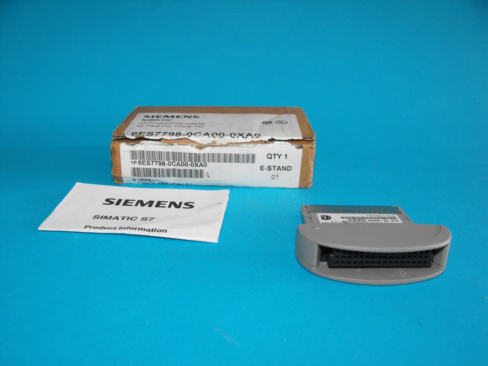 Siemens 6ES7798-0CA00-0XA0.Simatic S5 Programming Adapter.NEW