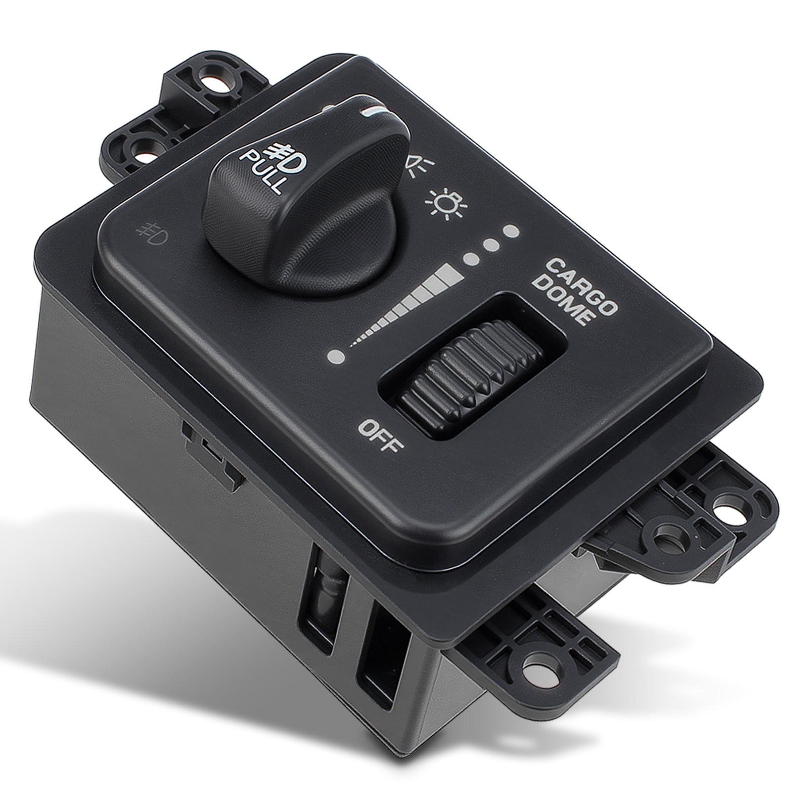 New Black Headlight Switch w/ Fog Lights For Dodge Ram 1500 2500 3500 56045537AA
