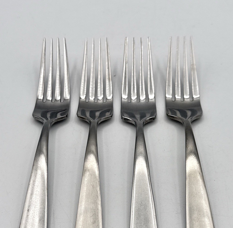 Yamazaki Bolo Dinner Fork Stainless Satin China 4Pc Set