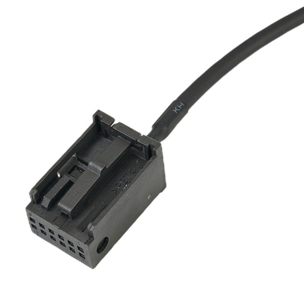 AUX USB Interface Panel Adapter And Socket Plastic USB2.0 Black For