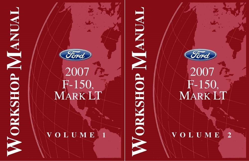 2007 Ford Truck F-150, Lincoln Mark LT Factory Shop Service Manual