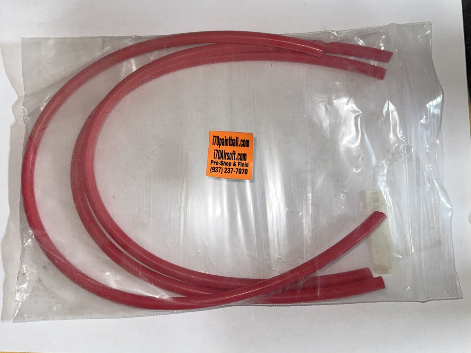 NEW Paintball Marker Macroline Macro Line Air Hose - 14 inch 3 Pack - Red