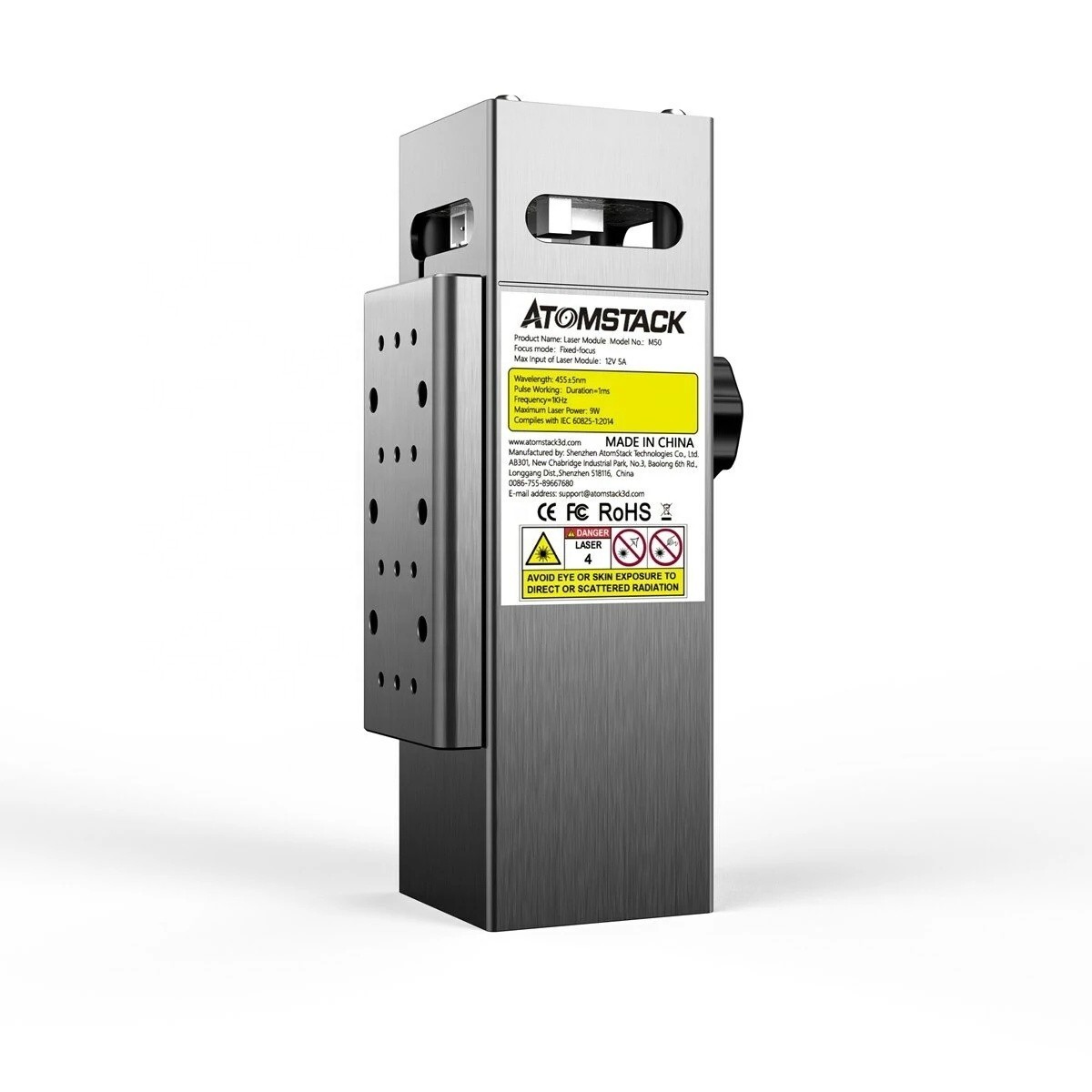 ATOMSTACK M50 Laser Module, 50W Laser Engraver Module with Double Ultra-Fine Co