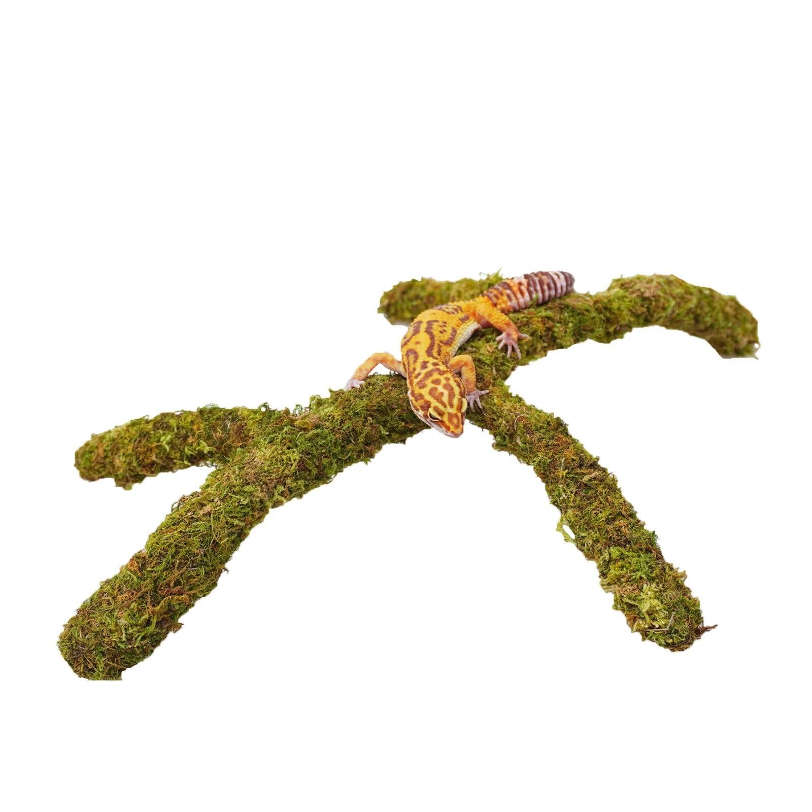 Jinymral Leopard Gecko Tank Accessories, Adjustable Climbing Toys 16 inche