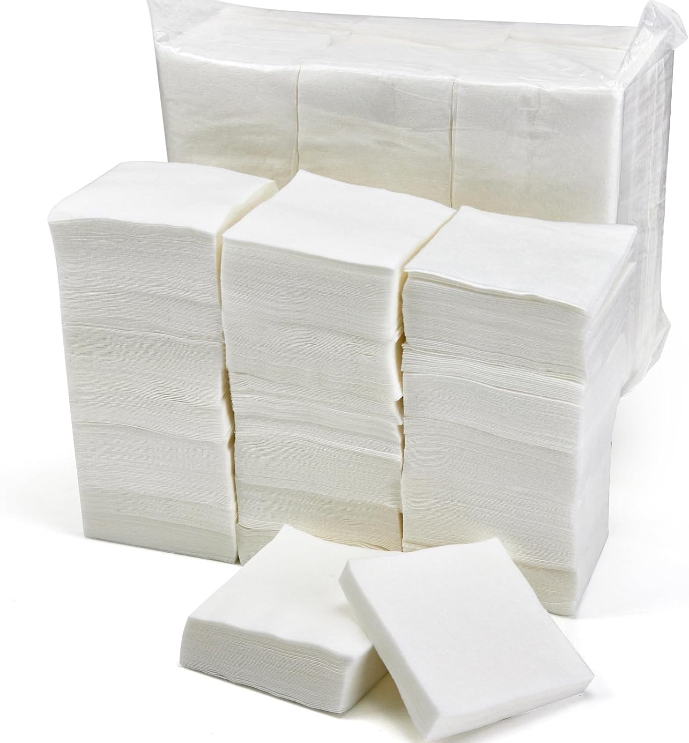 480 PCS 3 Inch Cotton Cleaning Patches Square Highly Absorbent Gun Cleaning NEW