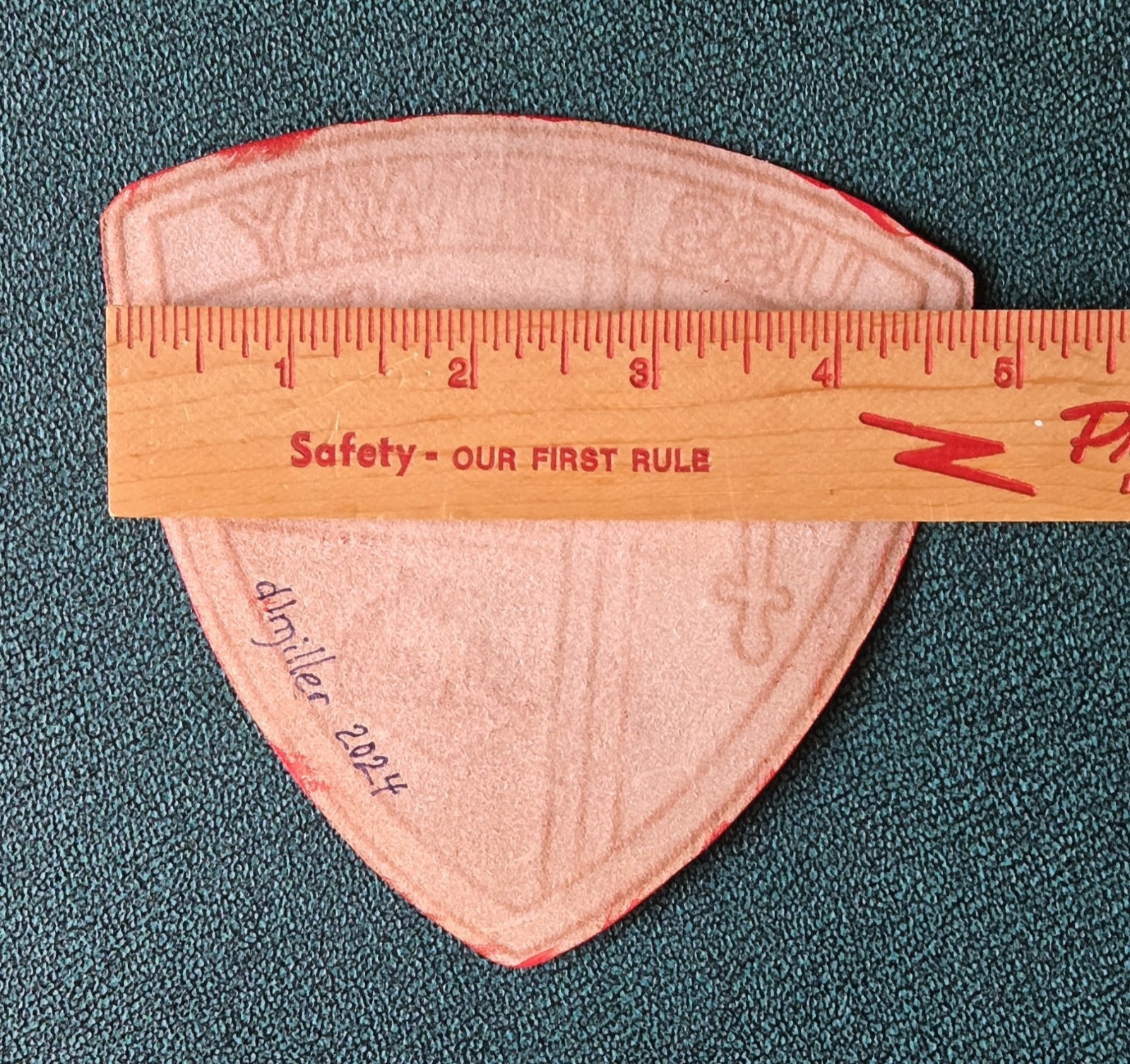 Leather USS Midway Navy Patch New