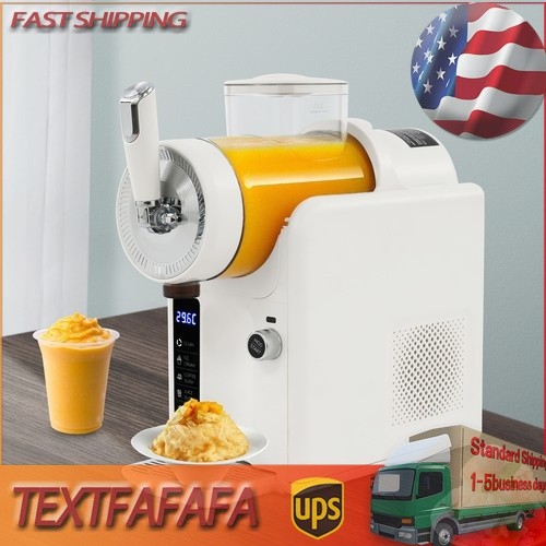 Frozen Drink Machine Set Shaved Ice Tool for Home with Self-Cleaning Function