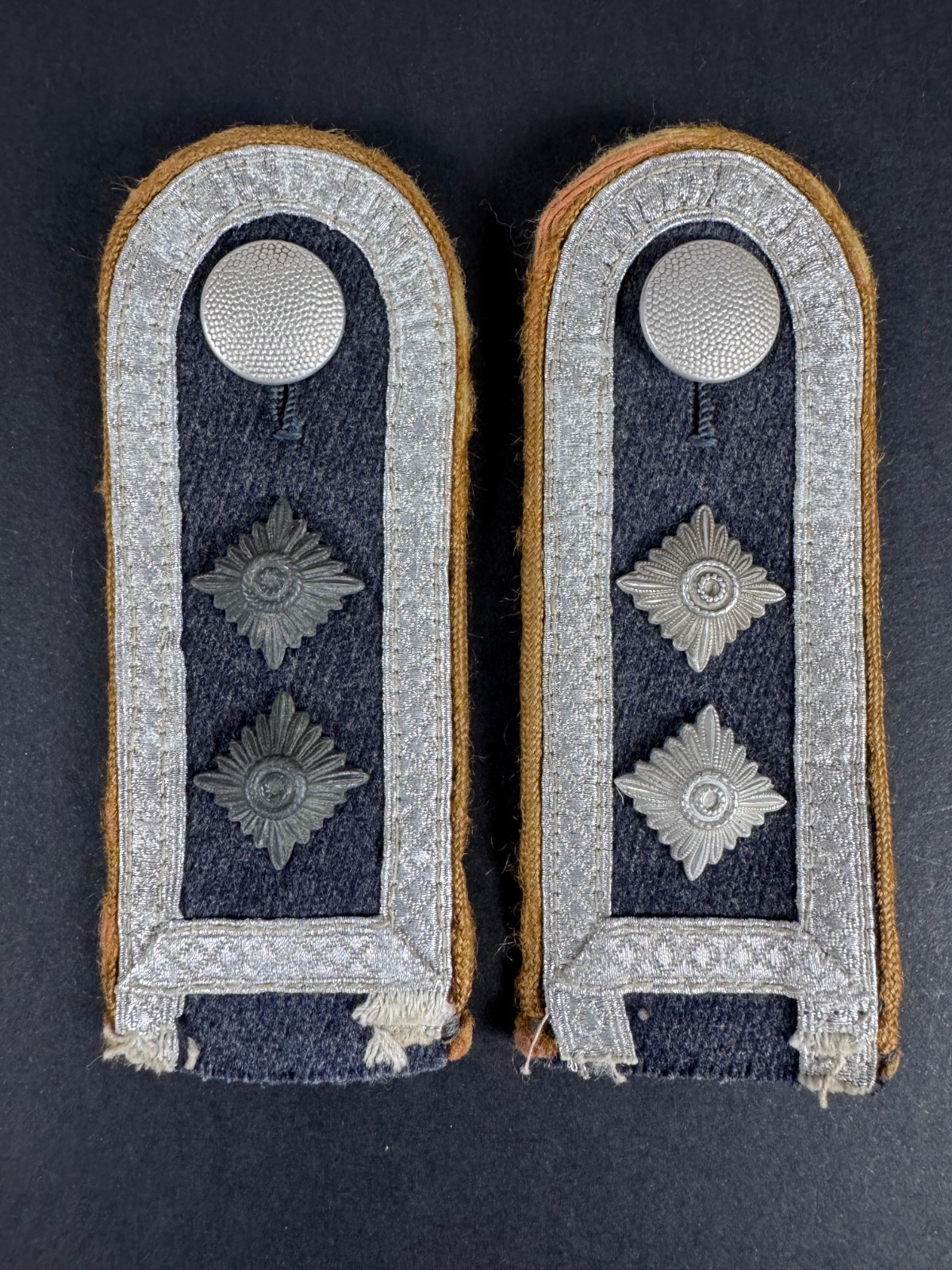 WW2 German Luftwaffe Flight Oberfeldwebel Shoulder Straps