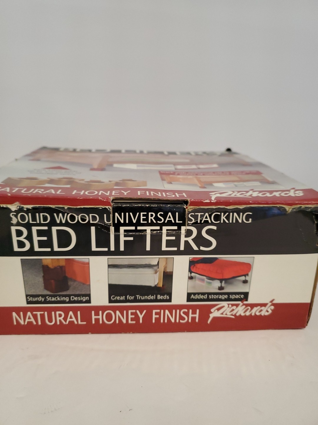 Bed. couch, desk, Risers 4 Inch Set Of 4