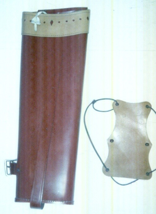 Vintage Leather Archery Arrow Quiver 18" Long 1960's New Unused Mint