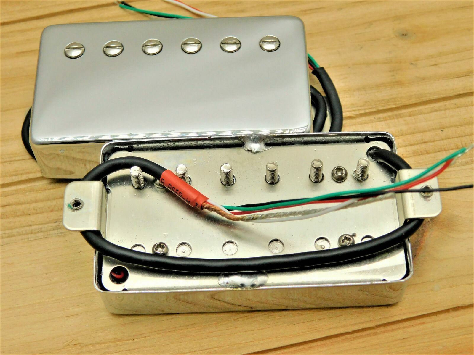 G.M. ND Humbucker Set Neodymium Magnets Chrome