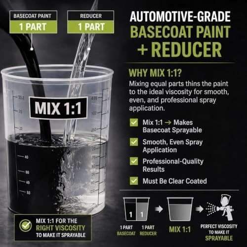 LiME LiNE Clear Automotive Basecoat Paint Quart Intercoat Binder