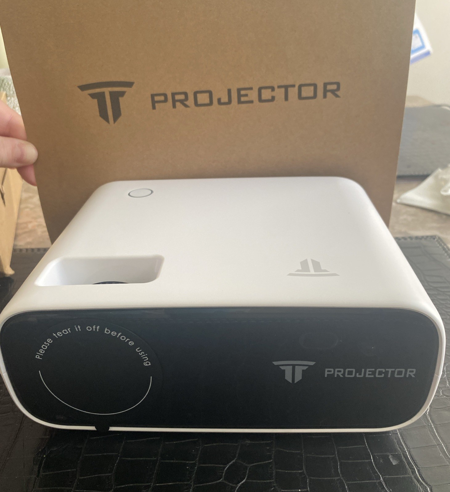 Cool Eve Projector for Home Theater Projector with WiFi 1080P Portable Projector