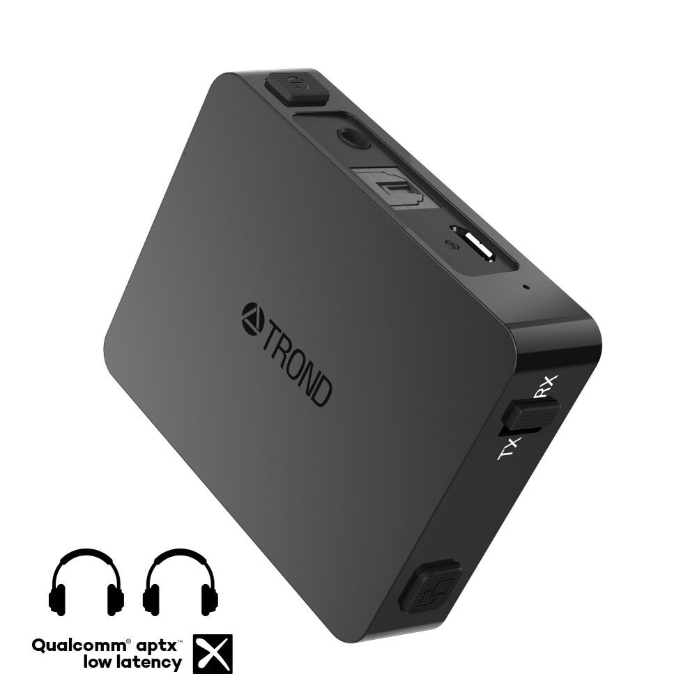 TROND BT WIRELESS AUDIO TRANSMITTER w/OPTICAL INPUT