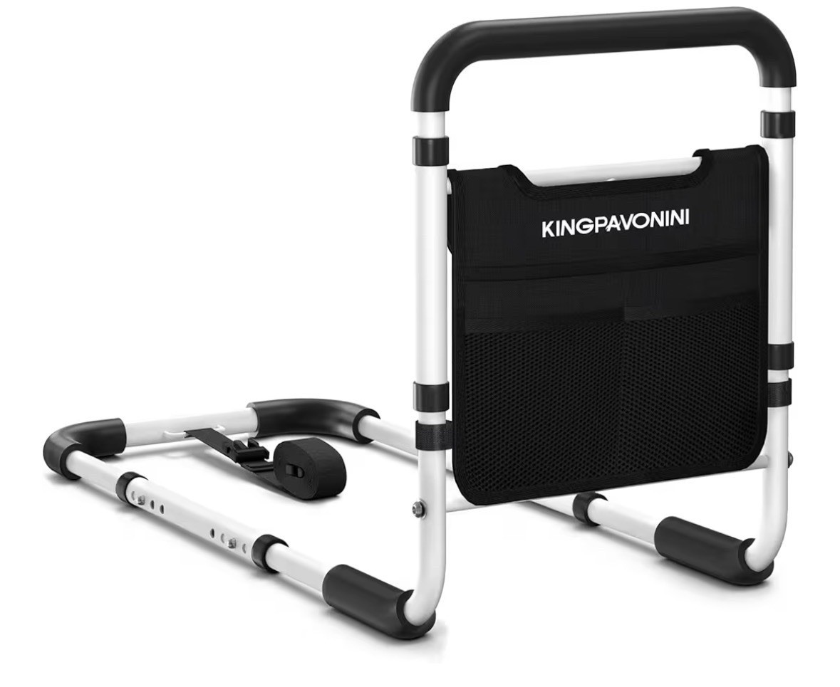 PARTS ONLY! User Manual, Storage Bag & Tie Strap For KingPavonini Bed Rails
