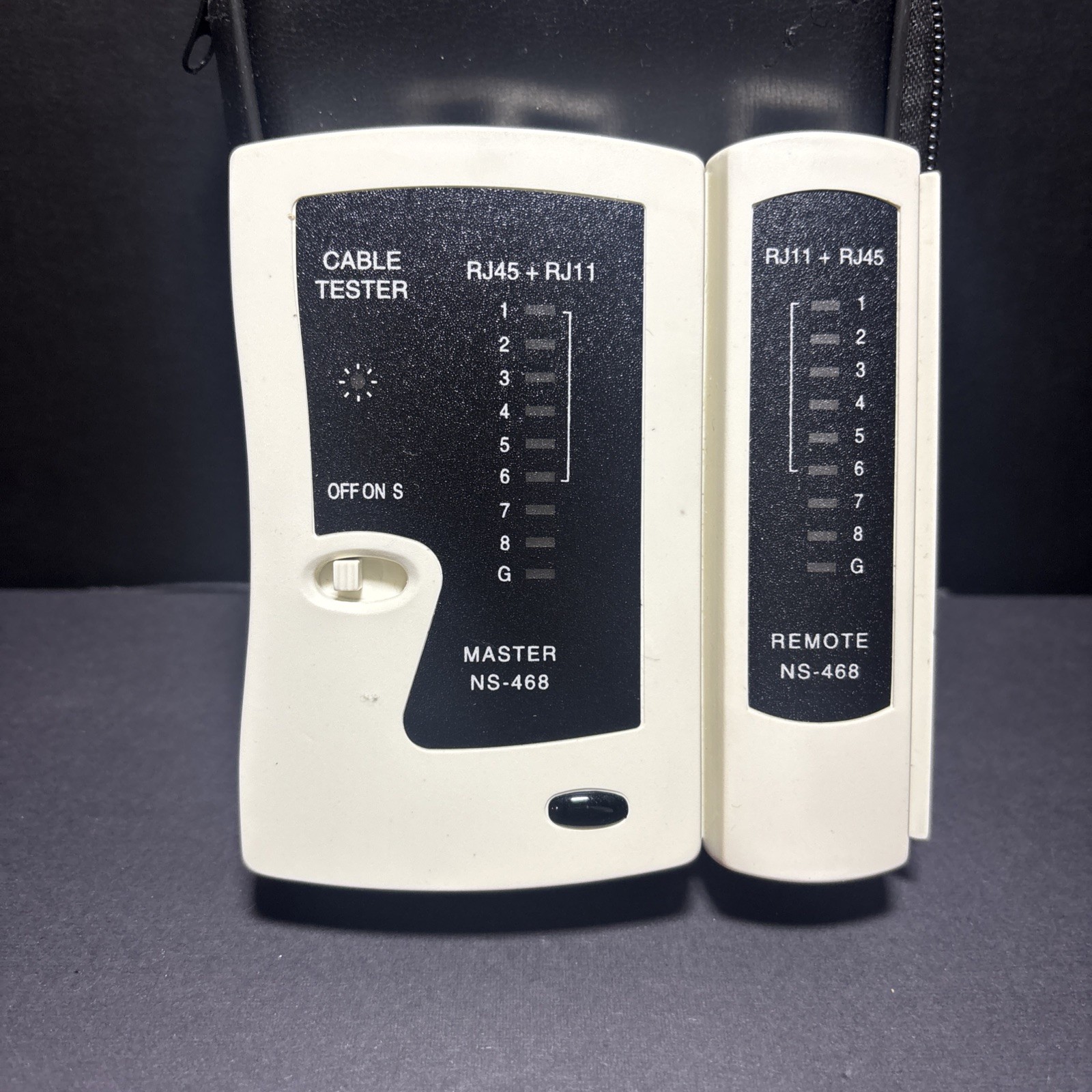 Multi-Network RJ-11, RJ-12, BNC & RJ45 Ethernet Cable Tester