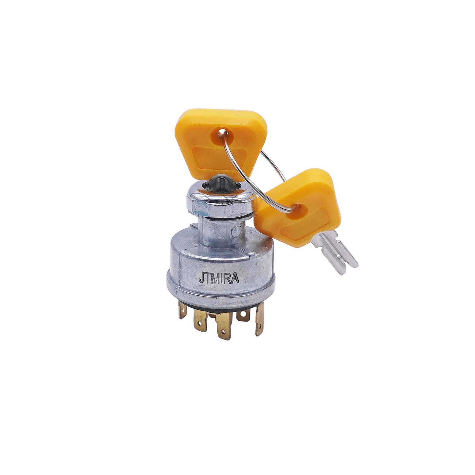 JTMIRA 2368655 New Ignition Switch With 2Keys For Clark Forklift
