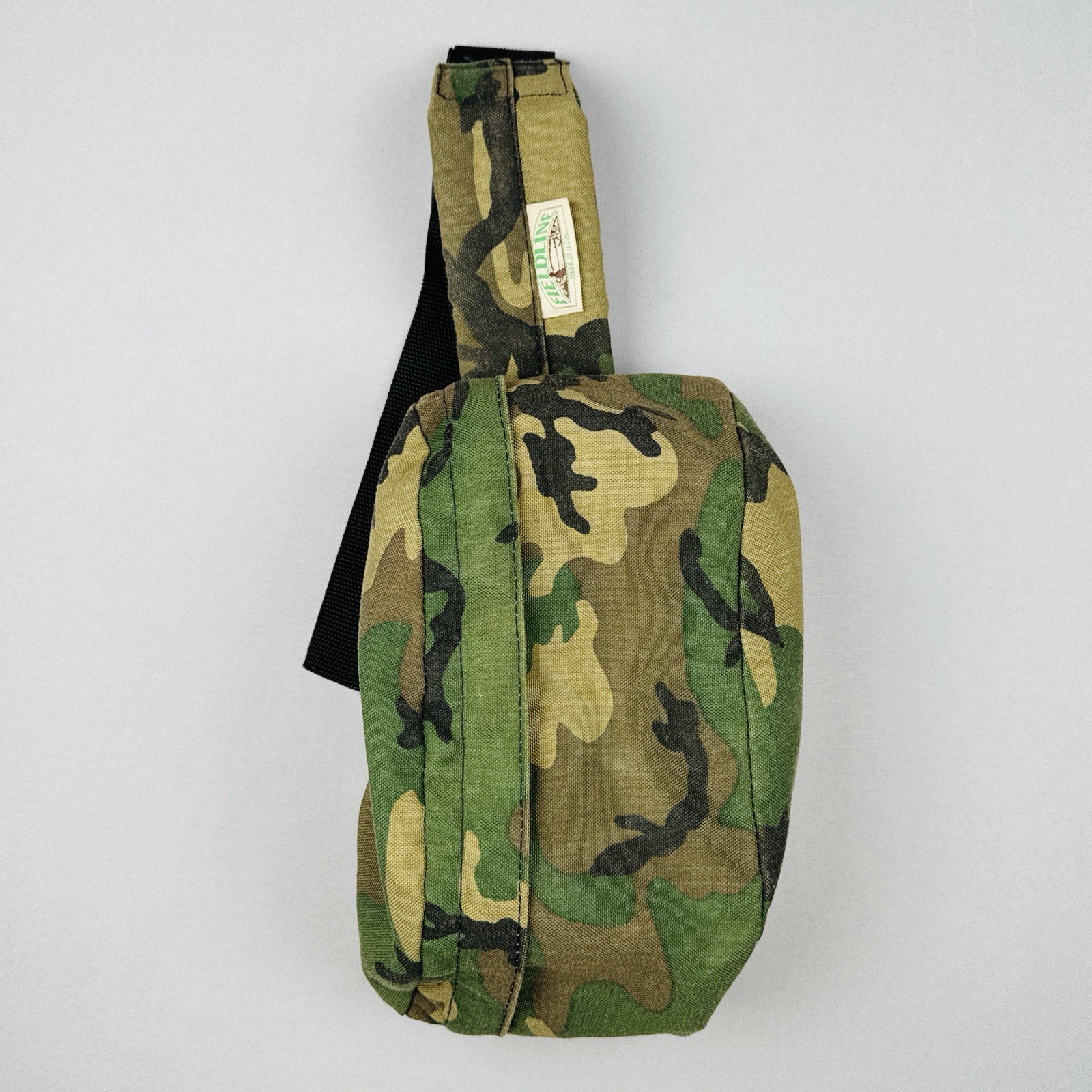 Vintage Fieldline Camo Sling Bag USA Made Hunting Waist Pack Outdoor