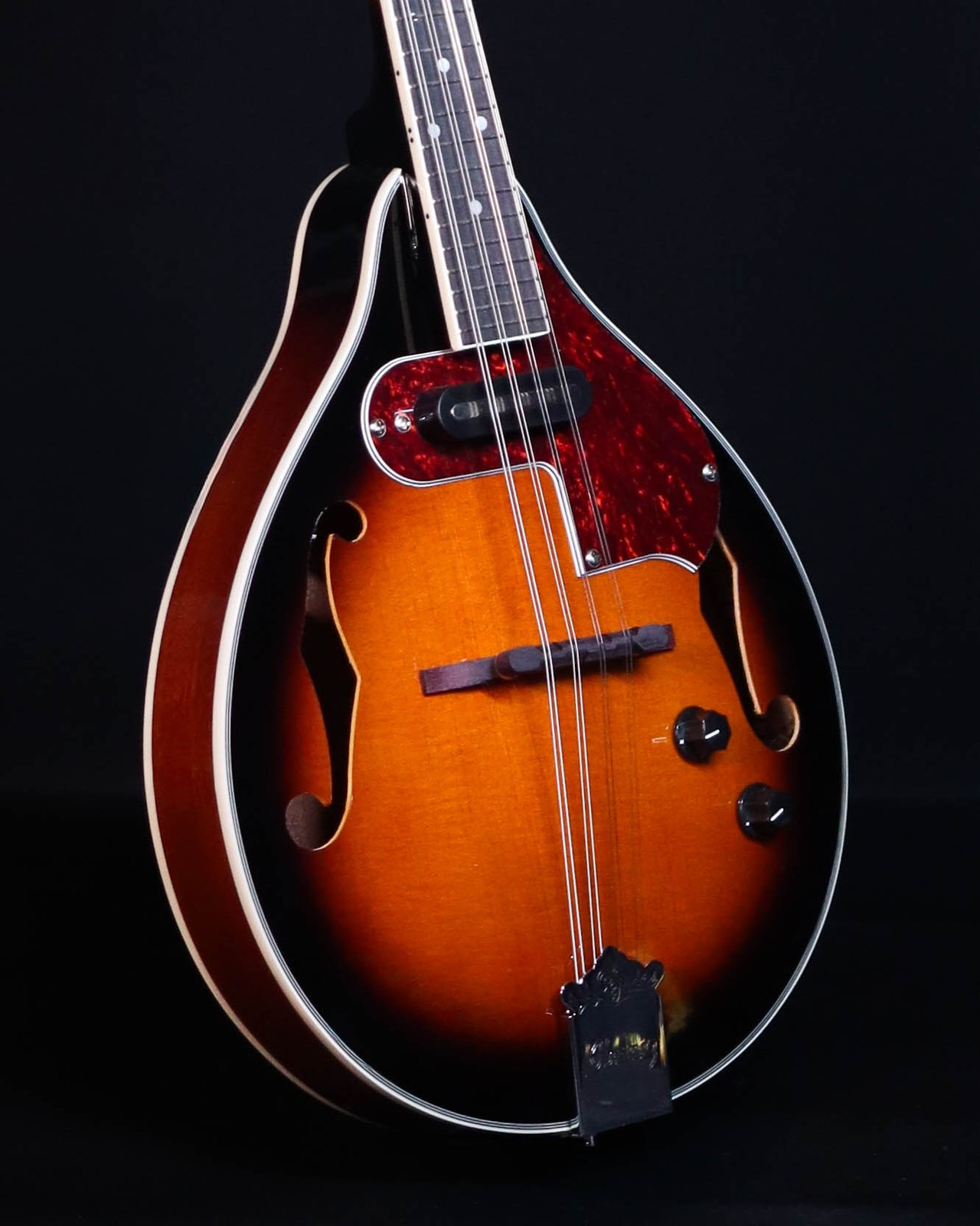Ibanez M510E A-Style Acoustic/Electric Mandolin, Brown Sunburst High Gloss