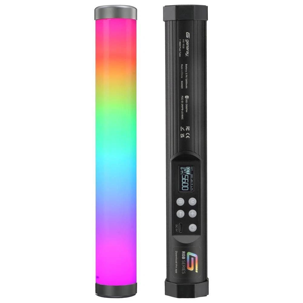 ULN* Genaray Full-Color LED Tube Light RGB Video Light with App Control (2800–80