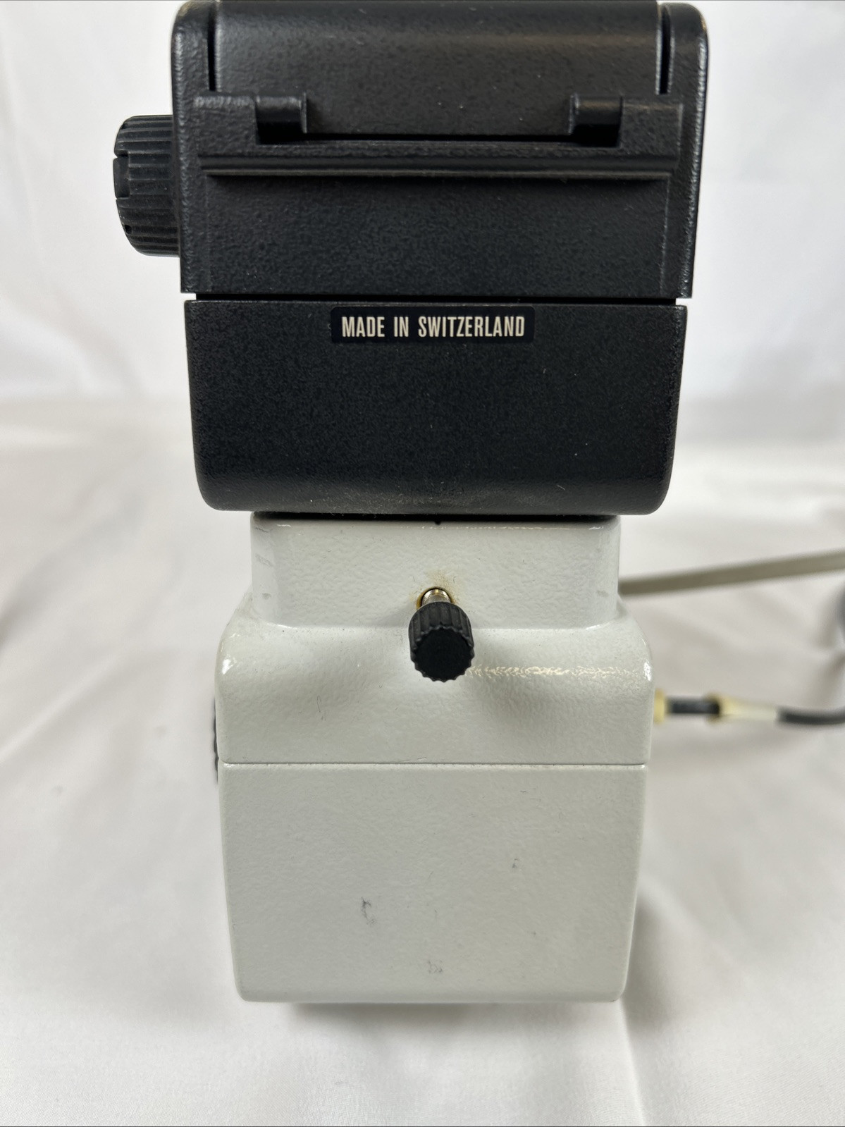 Vintage Wild Heerbrugg Microscope Camera And Adapter MP5 51 S