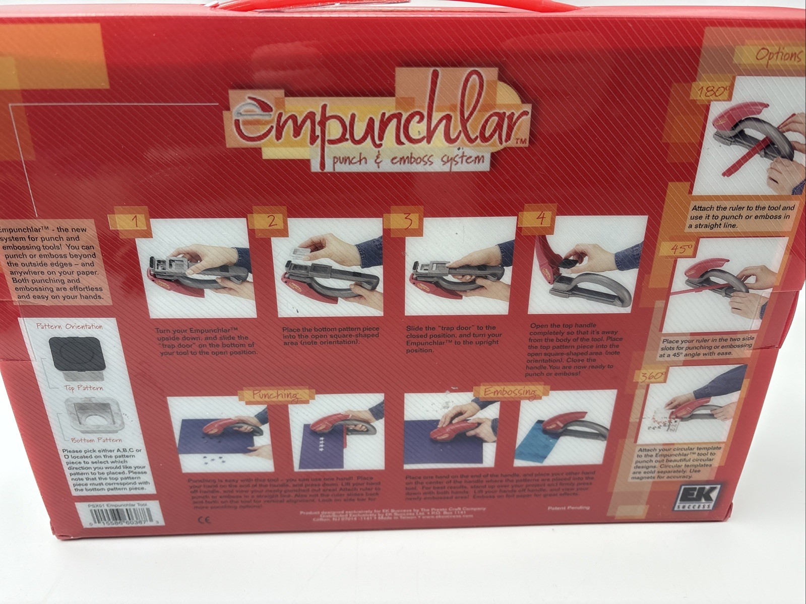 EMPUNCHLAR Punch & Emboss System - EK Success - NEW!