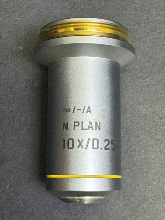 Leica N Plan 10X/0.25 Microscope Objective Lens Infinity ∞/-/A 506084