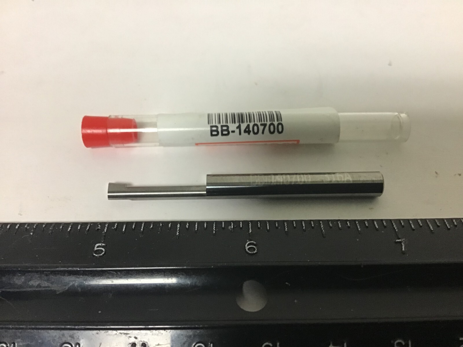 New Micro 100 Carbide Boring Bar, 0.152" Minimum Bore, 0.600" Depth, BB-140600S