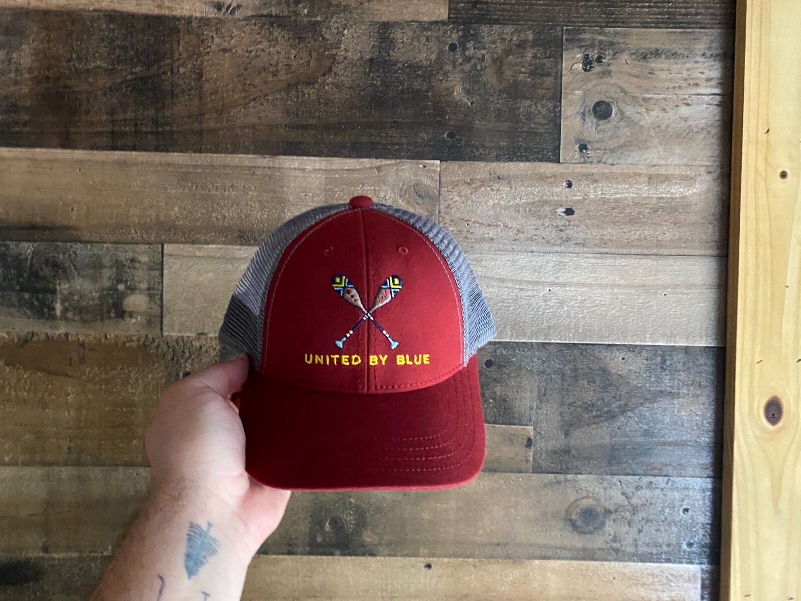 United By Blue Snapback Hat Small Kids Youth Boys Girls Organic Cotton Cap