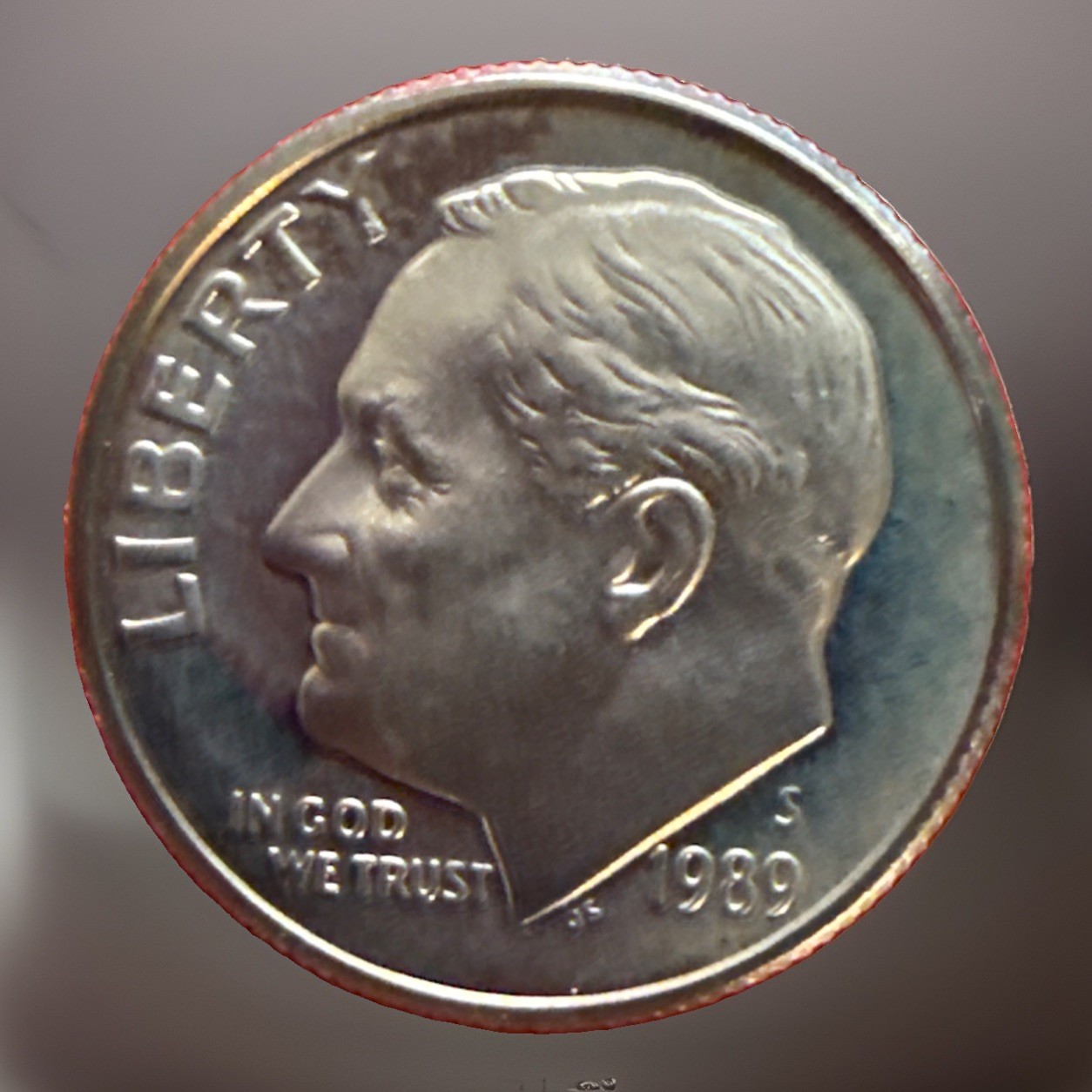 1989-S Roosevelt Dime Gem  Proof  US Coin |  Fast Shipping W/Tracking