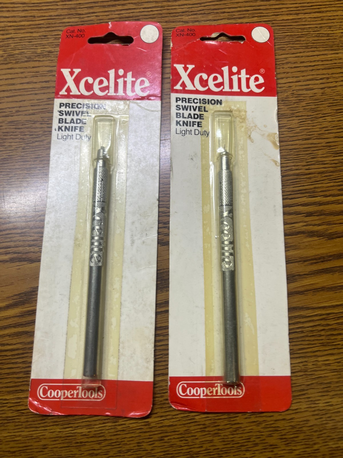 Xcelite XN-400 Light Duty Hobby Precision Craft Knife, A lot of 2 pieces,