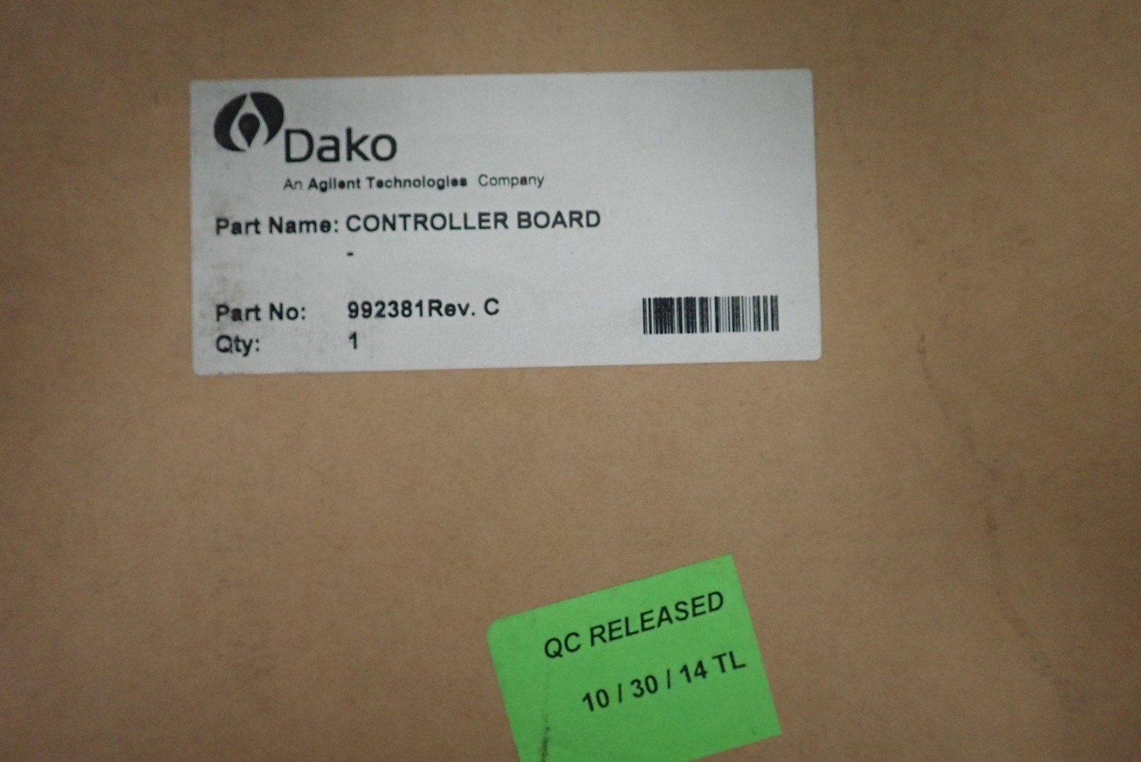 Dako 992381 Controller Board Assembly K9400-20001