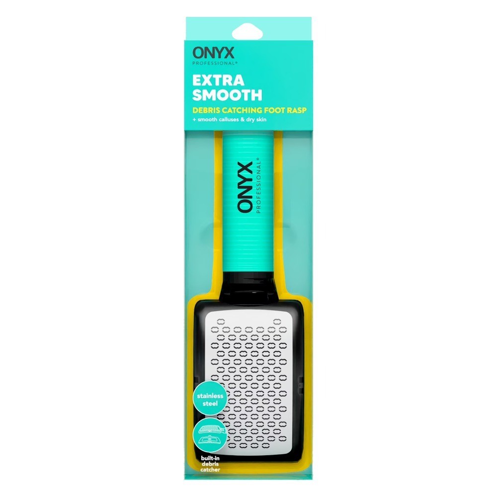 Stainless Steel Foot File and Callus Remover with Built-in Dust Catcher