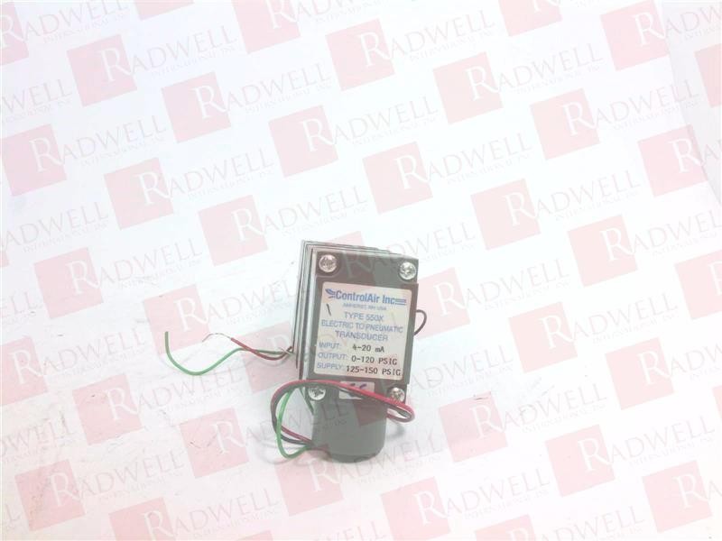CONTROLAIR INC 550-AKA / 550AKA (USED)