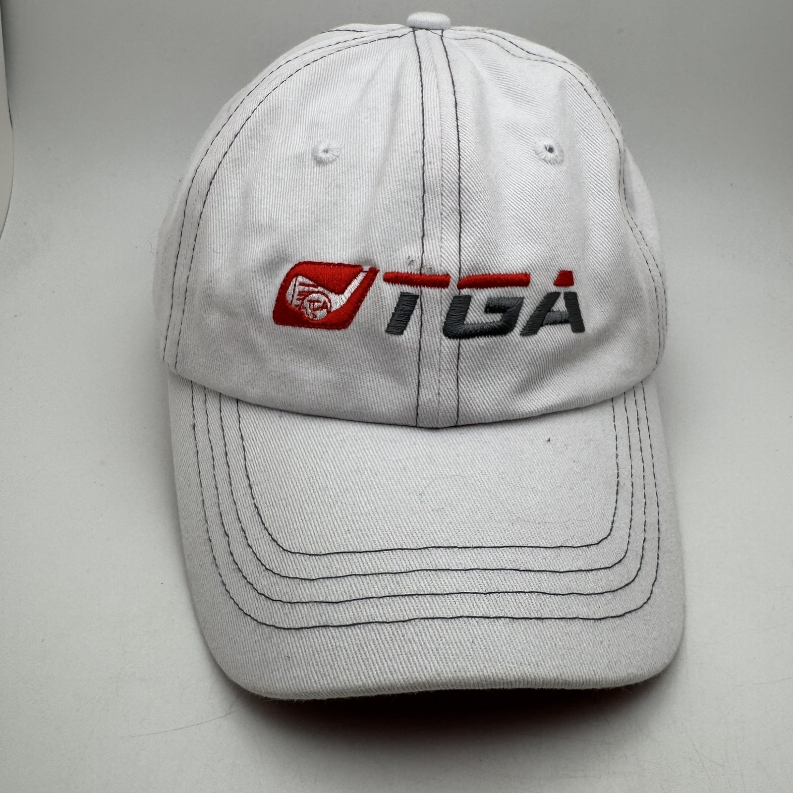Blitz AFA Custom Golf TGA Premier Golf Baseball Cap Hat White Adjustable