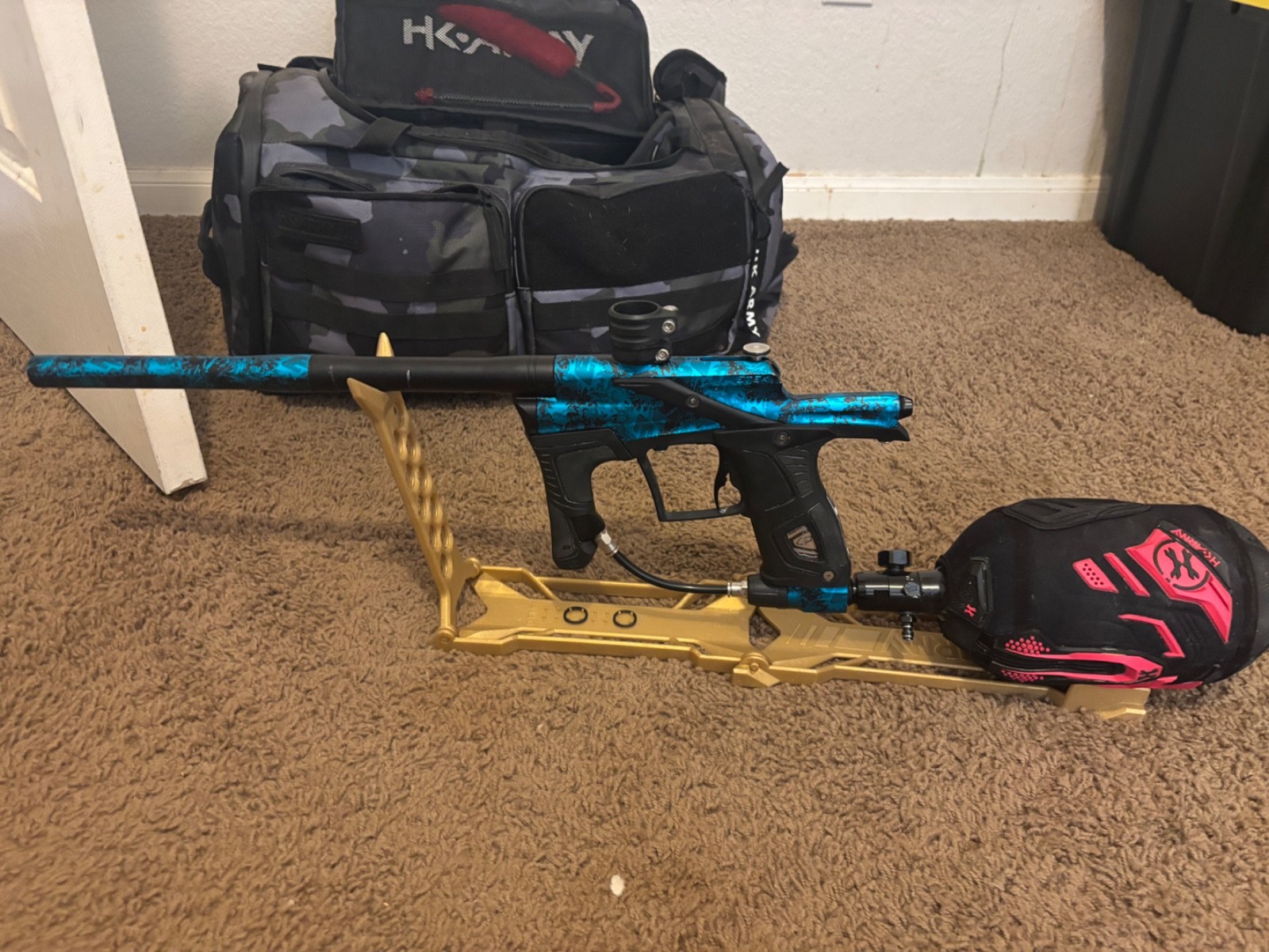 Paintball gear lot, planet eclipse lv 1.6