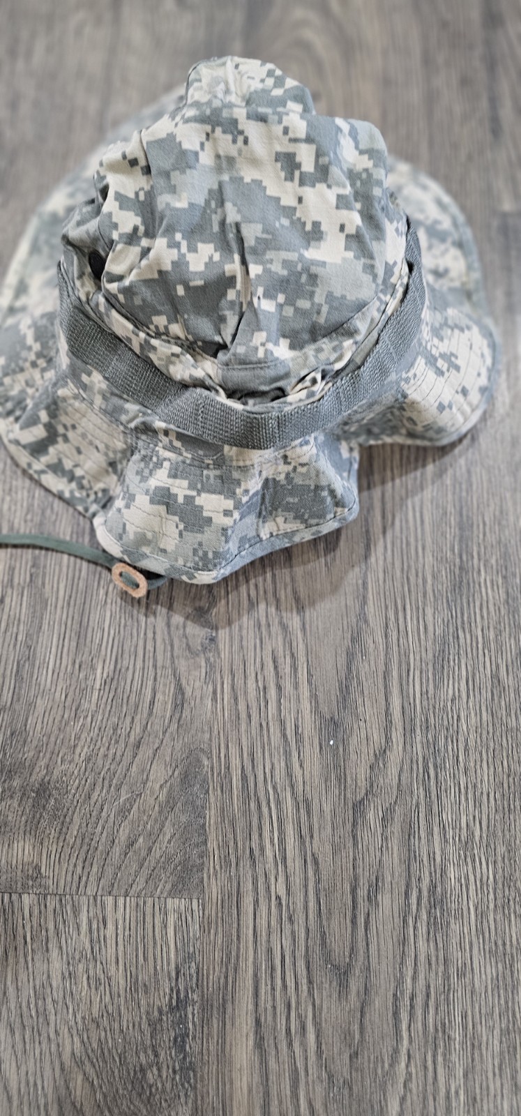 US Army USGI ACU Digital Camo Boonie Hat Sun Bucket Cap UCP Ripstop  Size 7 1/8
