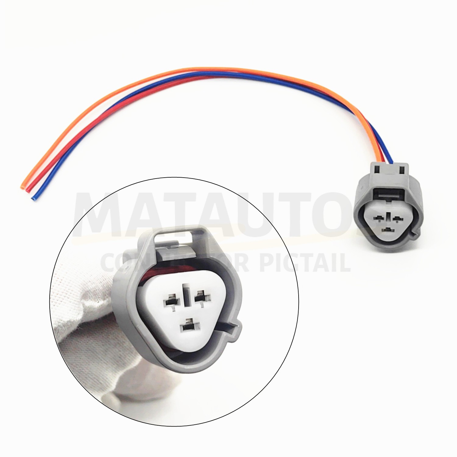 3 Wire Front Turn Signal Light Connector Repair For Acura RDX 2013-2015