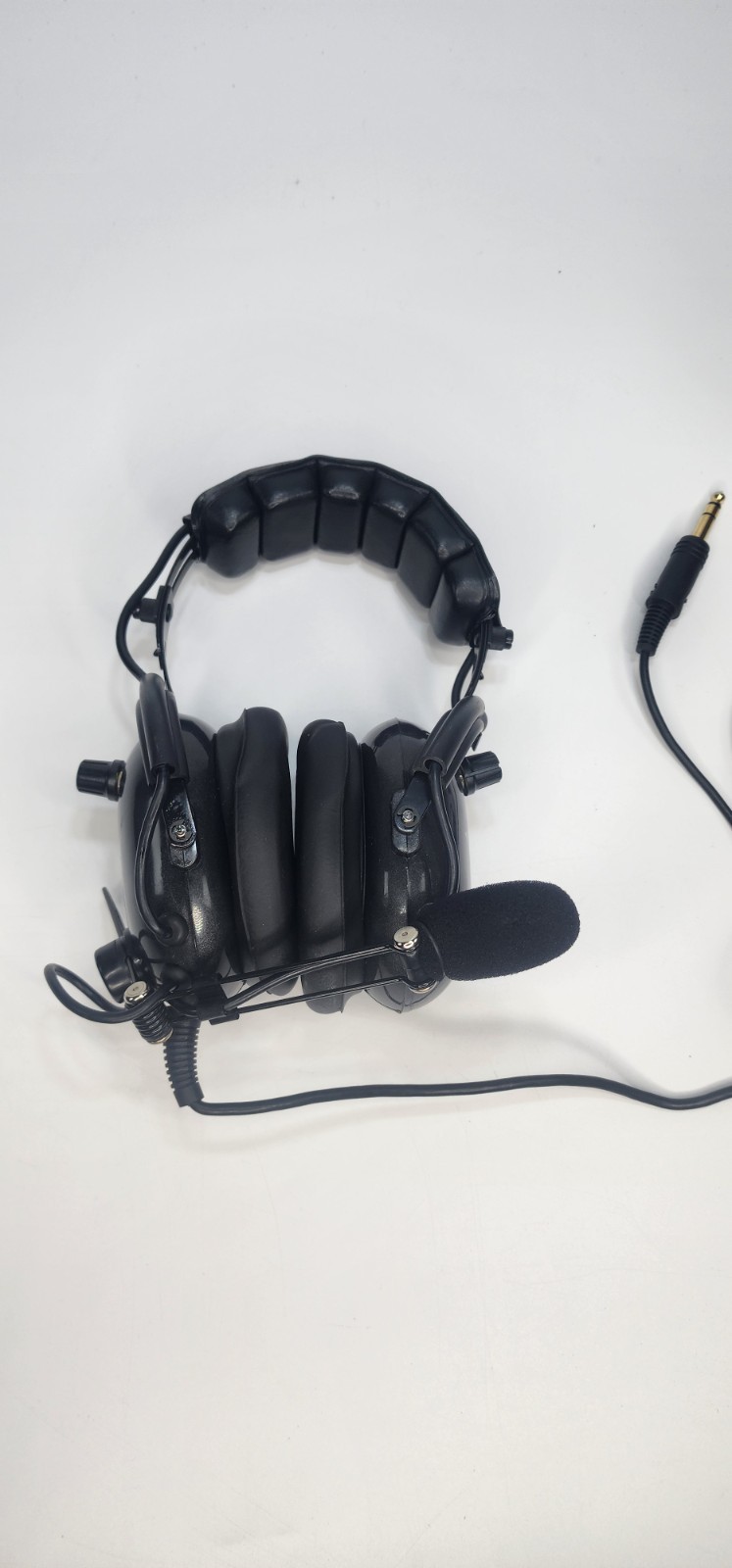 SoftComm C-10 Chancellor - Passive Aviation Headset With Microphone Tested